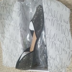 Wild Pair Almond-Toed Bling  Flats (6.5) NWT